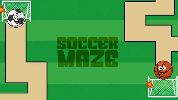 Soccer Maze game